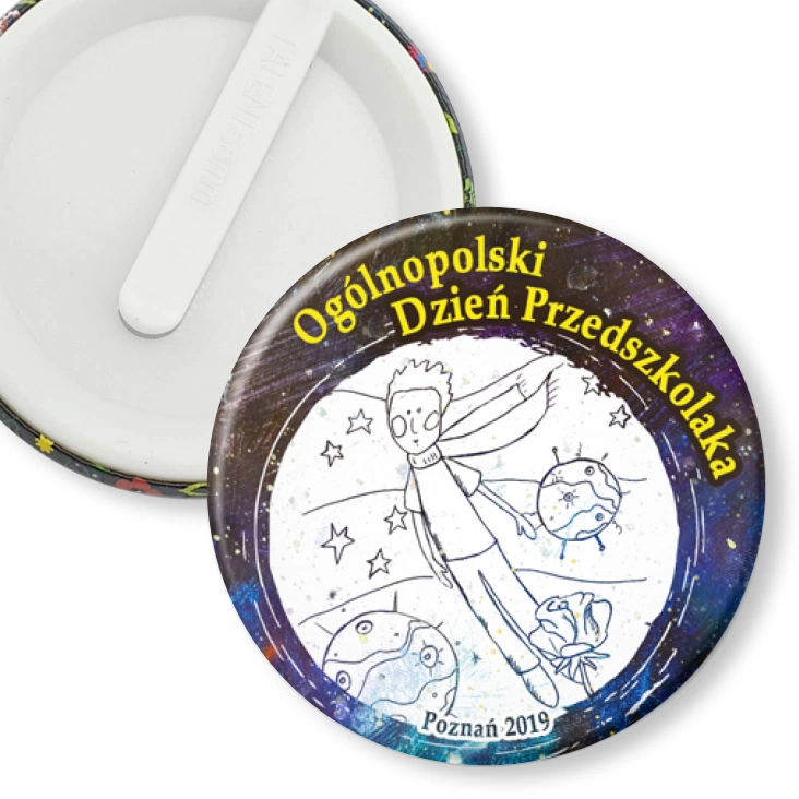 przypinka klips Ogólnopolski Dzień Przedszkolaka 2019