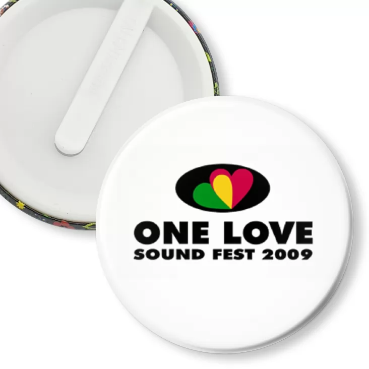 przypinka klips One love