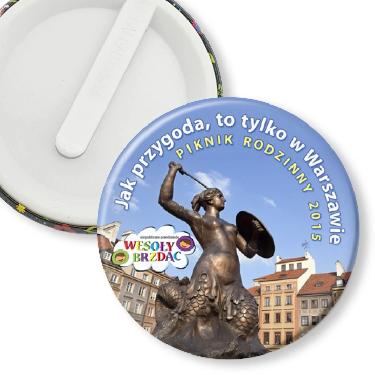 przypinka klips Piknik rodzinny 2015