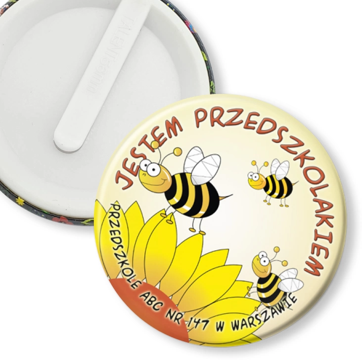 przypinka klips Przedszkole ABC nr 147 w Warszawie