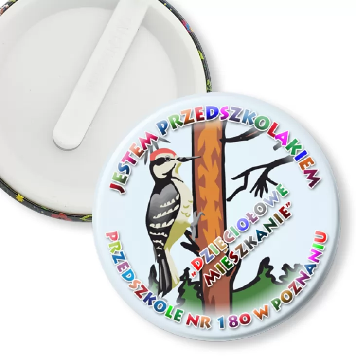 przypinka klips Przedszkole nr 180 w Poznaniu