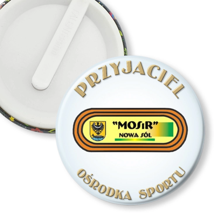 przypinka klips Przyjaciel Ośrodka Sportu