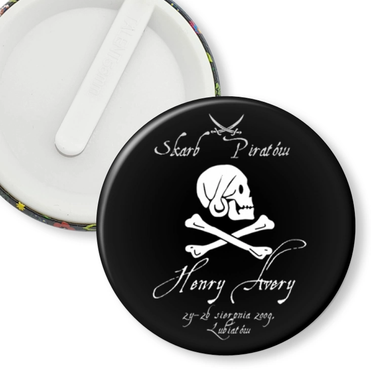 przypinka klips Skarb Piratów G