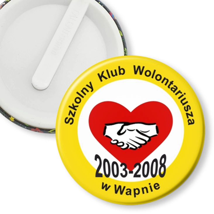 przypinka klips SKW 5-lecie
