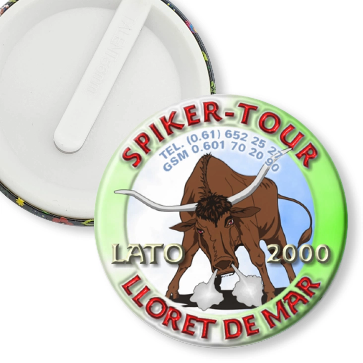 przypinka klips Spiker-Tour LLoret De Mar