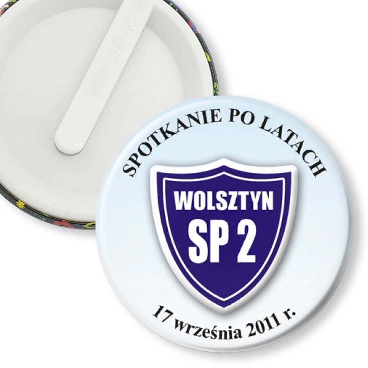 przypinka klips Spotkanie po latach