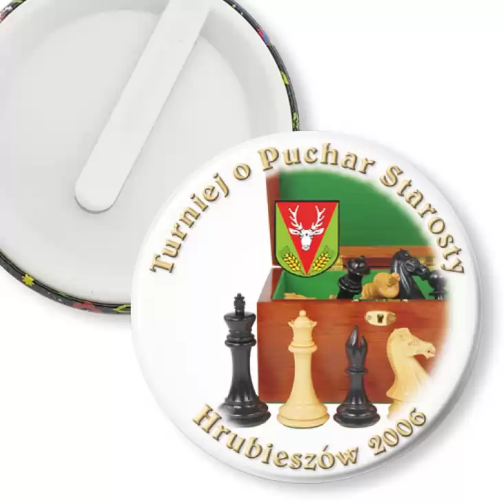 przypinka klips Turniej o puchar starosty - Hrubieszów 2006