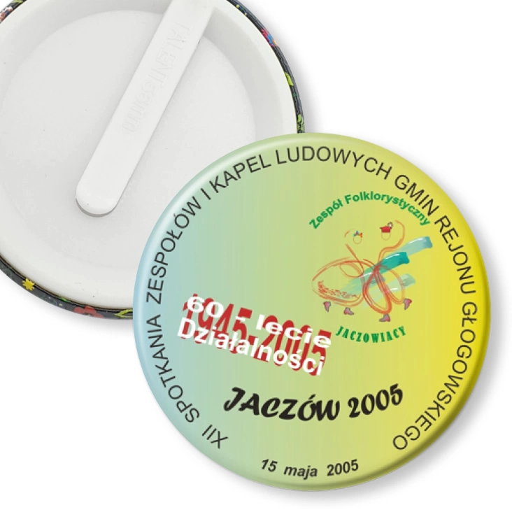 przypinka klips XII Spotkania Zespołów i Kapel Ludowych