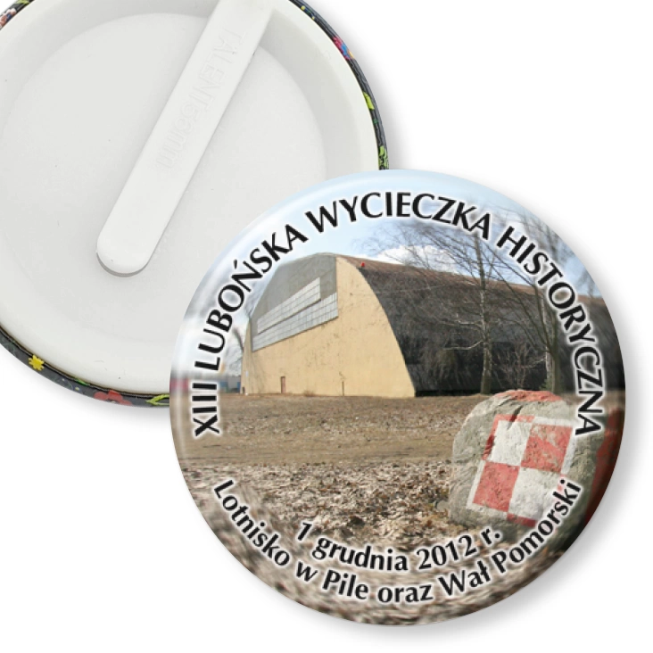 przypinka klips XIII Lubońska Wycieczka Historyczna