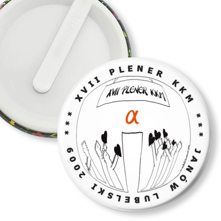 przypinka klips XVII plener KKM