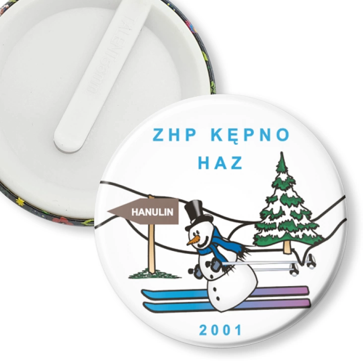 przypinka klips ZHP Kępno