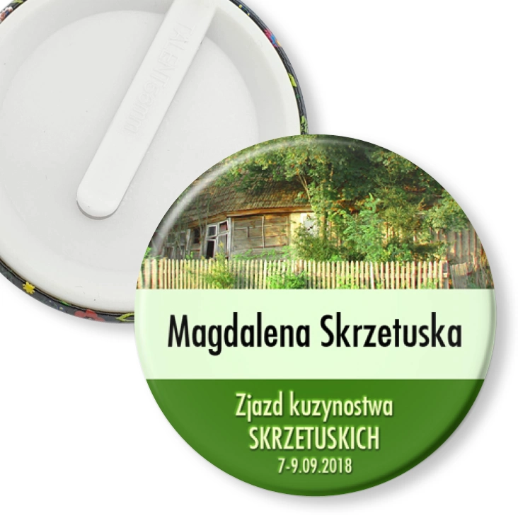 przypinka klips Zjazd kuzynostwa Skrzetuskich