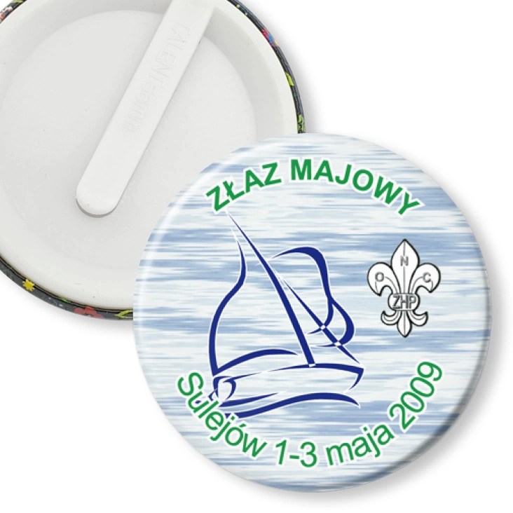 przypinka klips Złaz Majowy