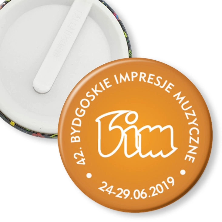 przypinka klips 42. Bydgoskie Impresje Muzyczne