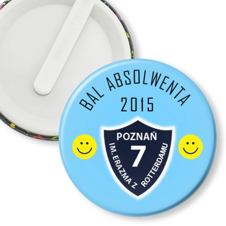 przypinka klips Bal Absolwenta 2015