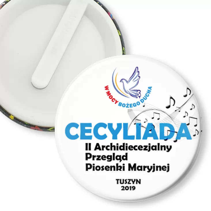 przypinka klips Cecyliada