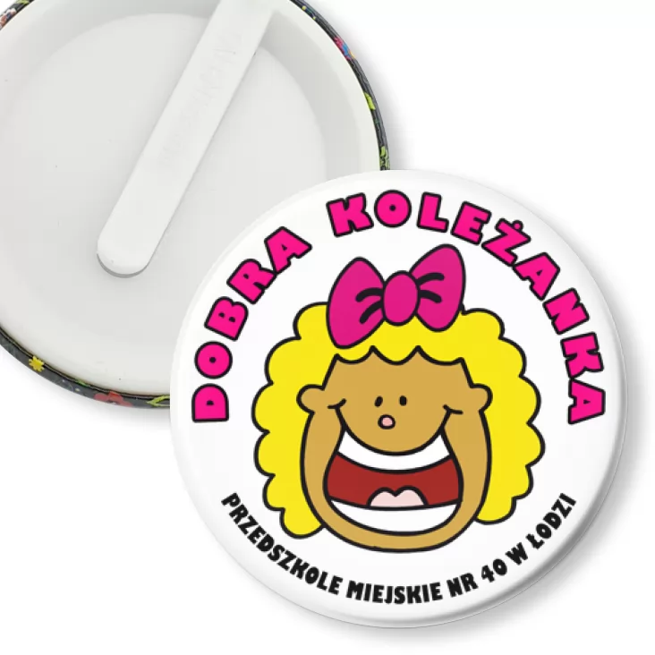 przypinka klips Dobra koleżanka
