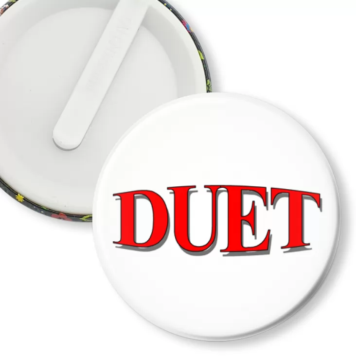 przypinka klips Duet