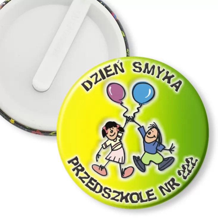 przypinka klips Dzień Smyka - Przedszkole 222