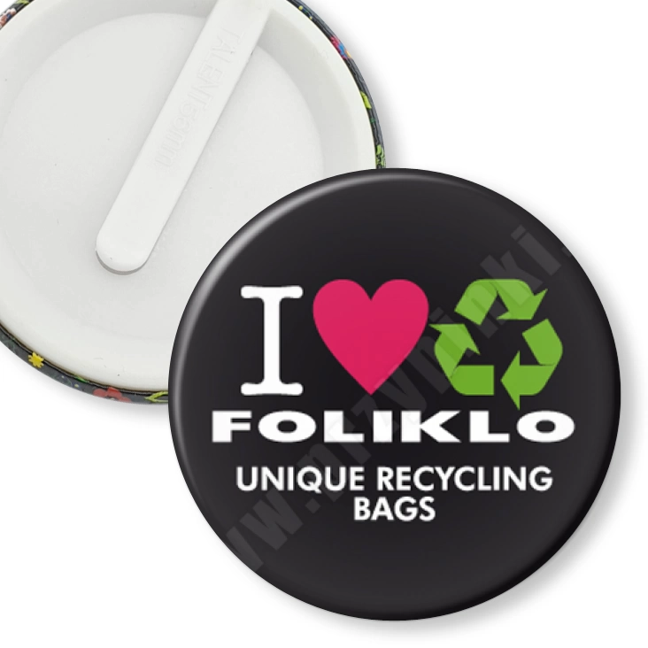 przypinka klips Foliklo