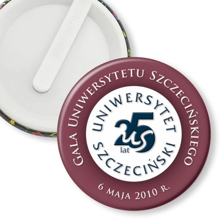 przypinka klips Gala Uniwersytetu Szczecińskiego 2010