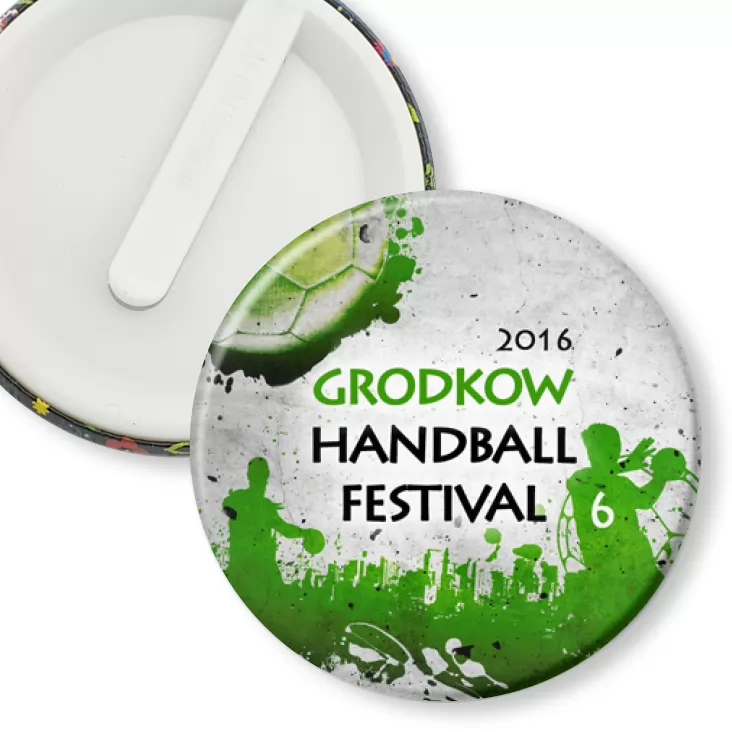 przypinka klips Handball Festival 2016