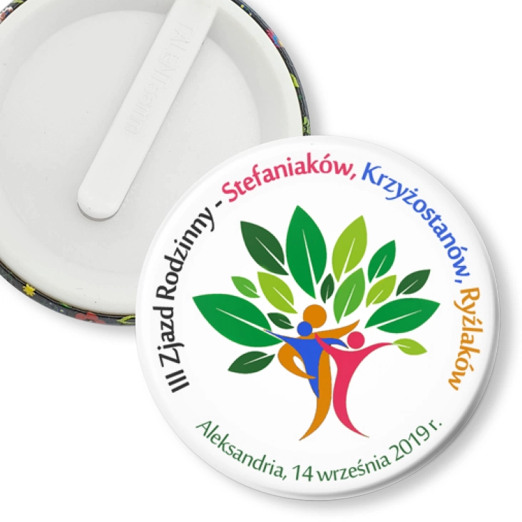 przypinka klips III Zjazd Rodzinny