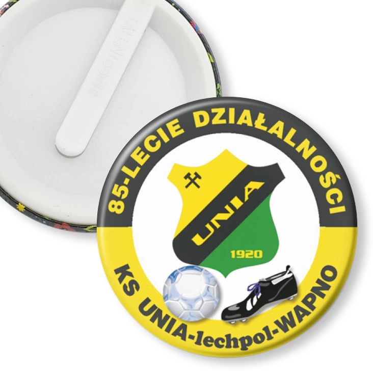 przypinka klips KS UNIA - lechpol - WAPNO