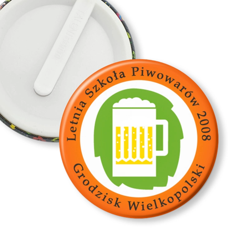 przypinka klips Letnia Szkoła Piwowarów