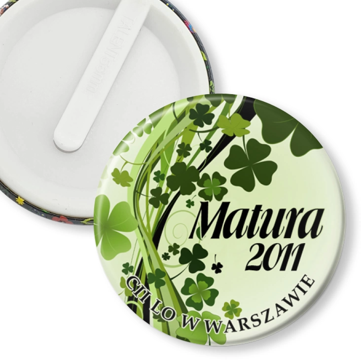 przypinka klips Matura