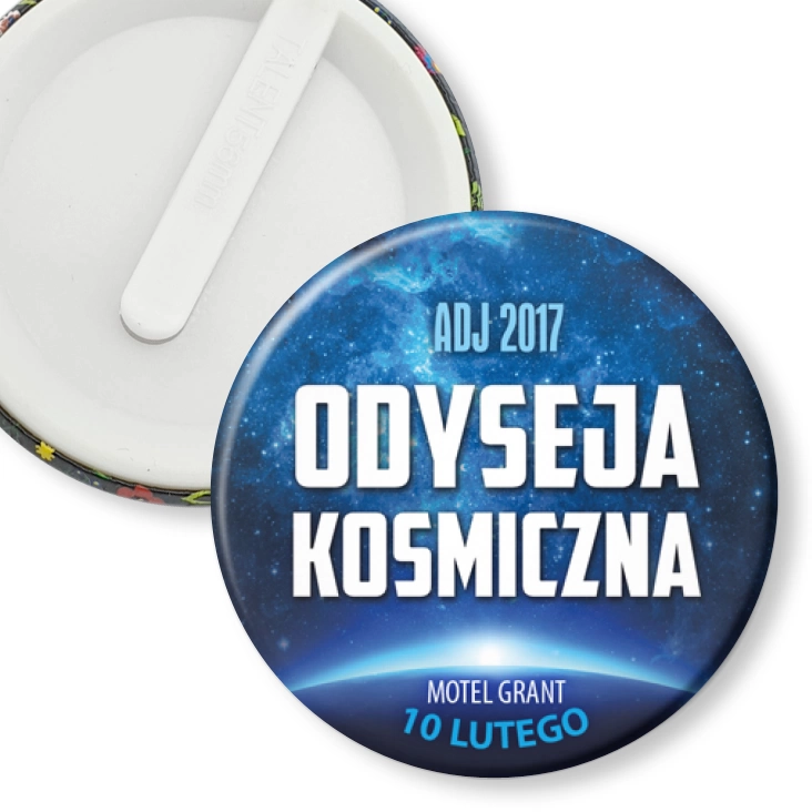 przypinka klips Odyseja Kosmiczna