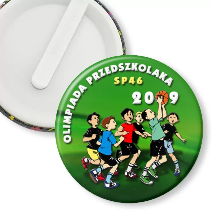 przypinka klips Olimpiada Przedszkolaka