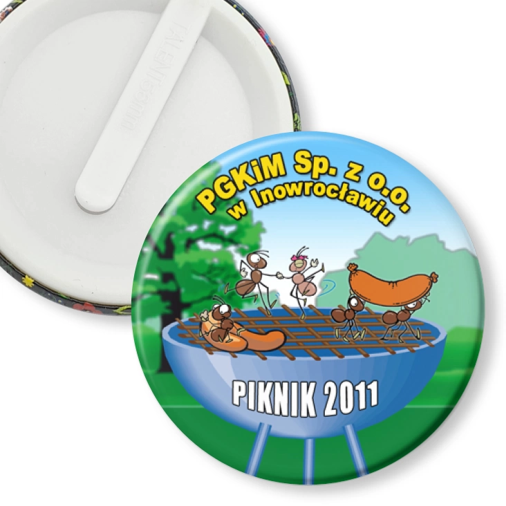 przypinka klips PGKiM Sp. z o.o. w Inowrocławiu