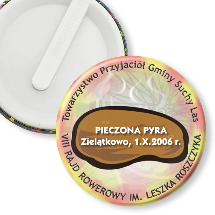 przypinka klips Pieczona Pyra 2006