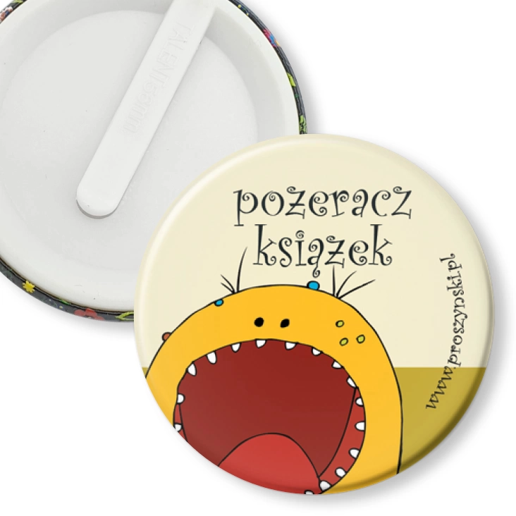przypinka klips Pożeracz