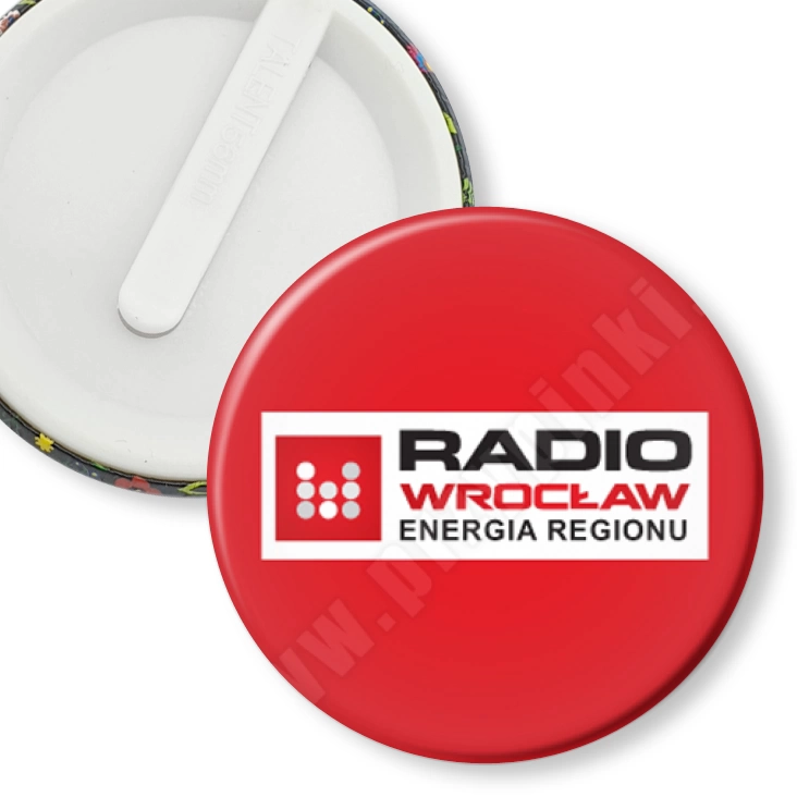 przypinka klips Radio Wrocław