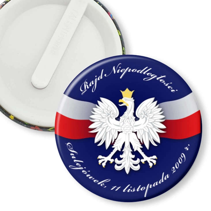 przypinka klips Rajd Niepodległości - Sulejówek 2009