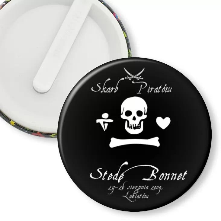 przypinka klips Skarb Piratów D