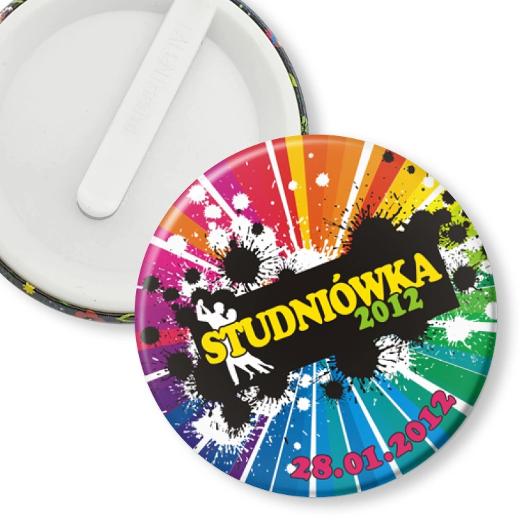 przypinka klips Studniówka