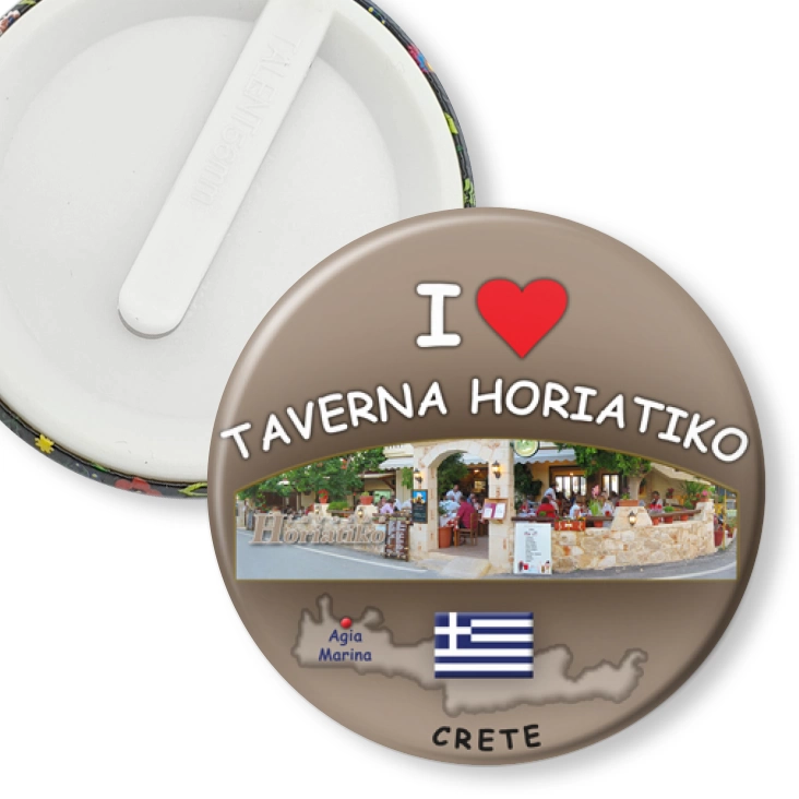 przypinka klips Taverna Horiatiko