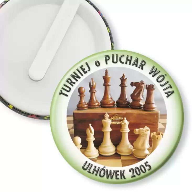 przypinka klips Turniej o puchar wójta - Ulhówek 2005