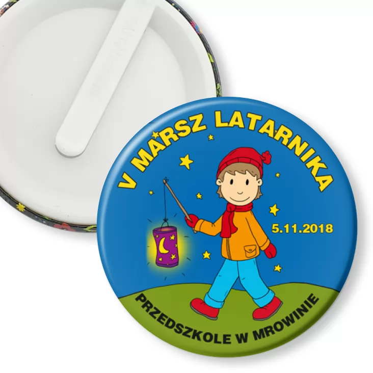 przypinka klips V Marsz latarnika