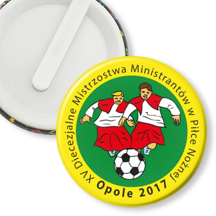 przypinka klips XV Diecezjalne Mistrzostwa Ministrantów