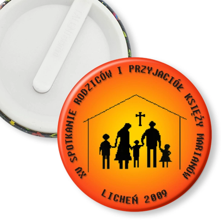 przypinka klips XV Spotkanie Rodziców i Przyjaciół Księży Marianów
