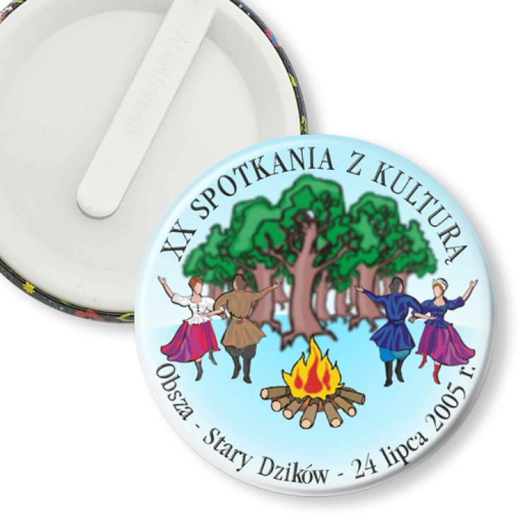 przypinka klips XX Spotkanie z Kulturą