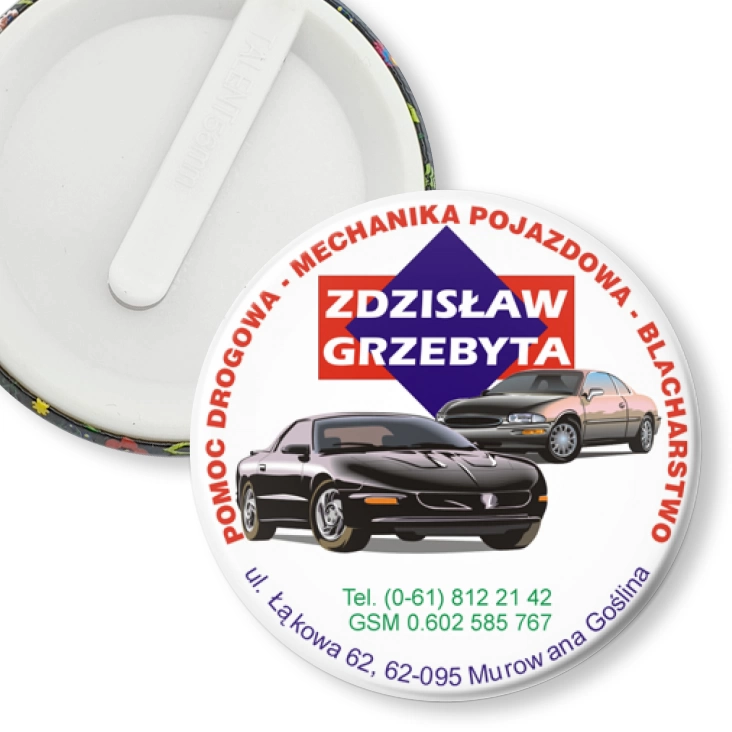 przypinka klips Zdzisław Grzebyta