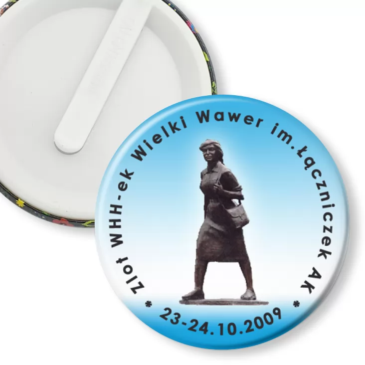 przypinka klips Zlot WHH-ek Wielki Wawer im.Łączniczek AK