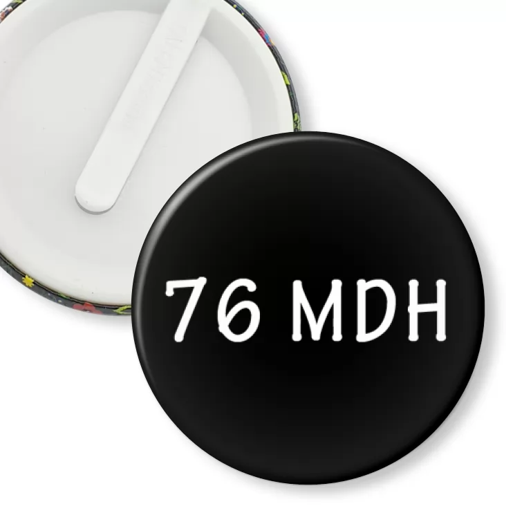 przypinka klips 76 MDH