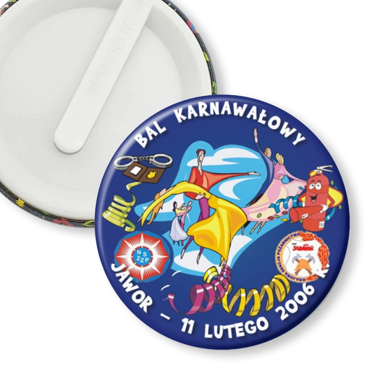 przypinka klips Bal Karnawałowy 2006