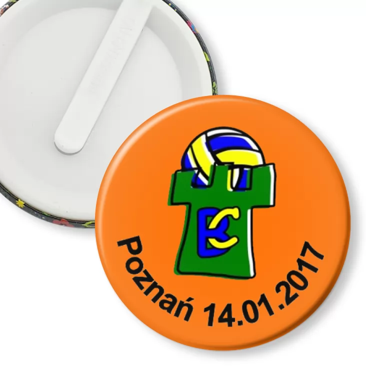 przypinka klips Baszta Poznań 2017